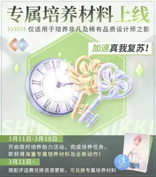 闪耀暖暖既定之轨有什么用?专属培养材料用处一览图片2