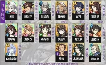 天地劫手游公测无氪月卡及最佳开荒阵容推荐