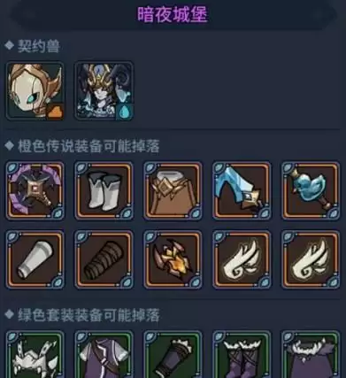 提灯与地下城暗夜城堡阵容及打法攻略