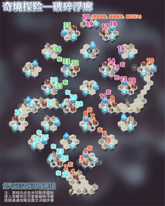 剑与远征破碎浮廊通关方法一览 破碎浮廊如何通关