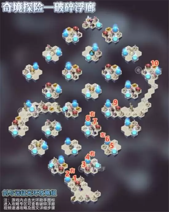 剑与远征破碎浮廊通关方法一览 破碎浮廊如何通关