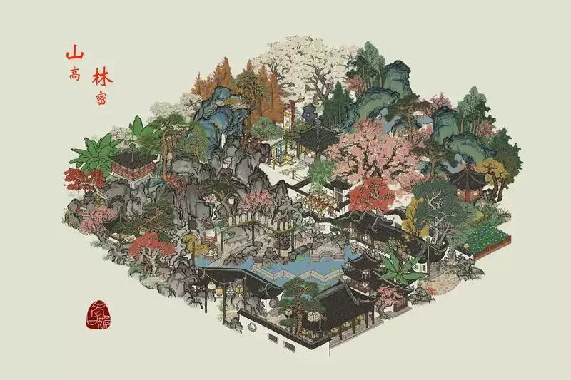 江南百景图豫园布局分享