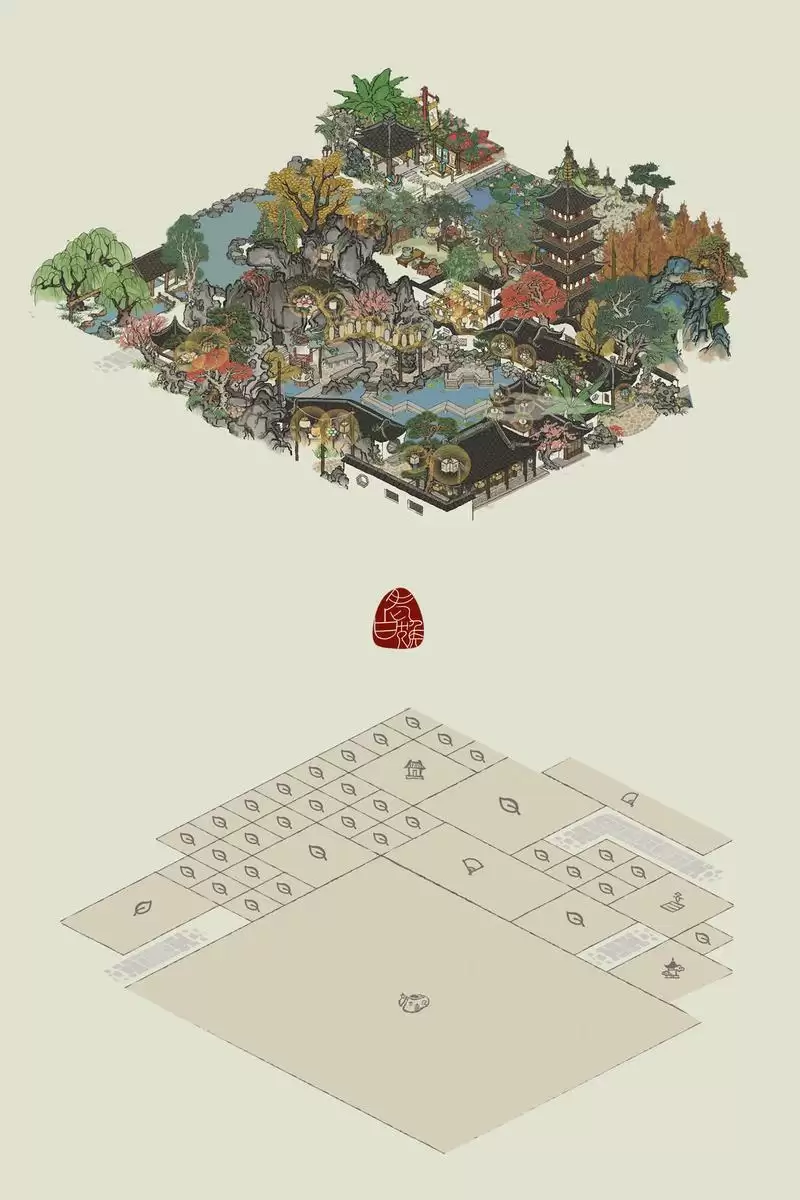 江南百景图豫园布局分享