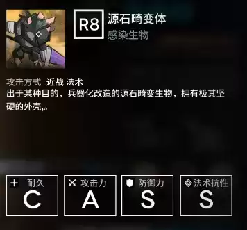 《明日方舟》源石畸变体技能介绍
