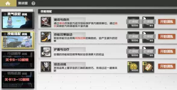 镇魂街武神躯综合训练怎么过?综合训练通关步骤图片1