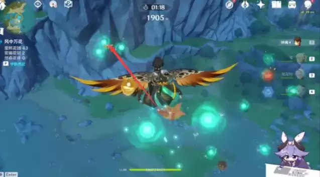 原神风中万花路线图及高分攻略图文介绍