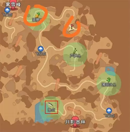 小森生活鲶鱼在什么位置钓