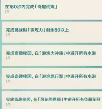 原神奇趣秘园奇趣征服Ⅱ难度怎么通关?奇趣征服Ⅱ通关技巧图片1