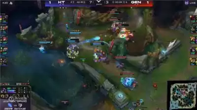 虎牙独播LCK:GEN逆转战胜KT,尺帝输出拉满状态无解!