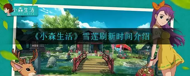 《小森生活》雪莲刷新时间介绍