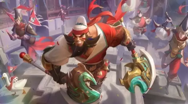  王者荣耀S23赛季程咬金演武夺筹皮肤技能效果展示