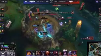虎牙独播LCK:NS横扫BRO晋级季后赛,DK无解运营再下一城!