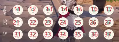 原神风物之诗琴键位及练习教学