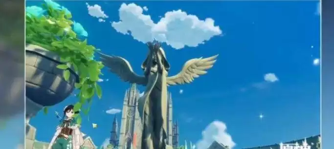 原神给教堂前的神像留影任务怎么做？教堂前面的神像留影任务攻略图片1