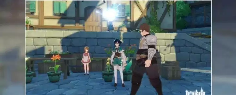 原神给教堂前的神像留影任务怎么做？教堂前面的神像留影任务攻略图片2