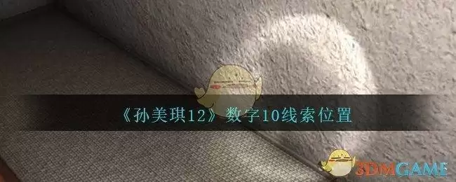 《孙美琪疑案：12》三级线索——数字10