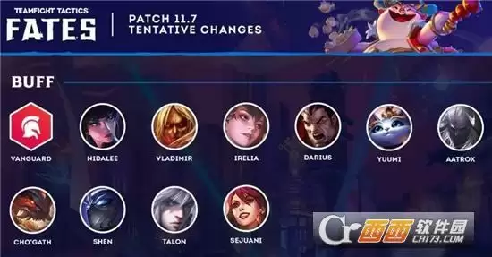 云顶之弈11.7更新内容一览 云顶之弈11.7更新内容一览