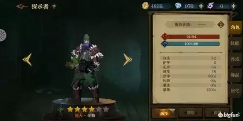 旧日传说角色强度排行榜 强力角色排行一览