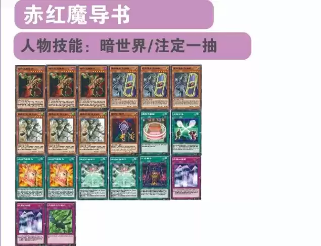 游戏王决斗链接赤红魔导书卡组攻略 赤红魔导书卡组怎么用?图片1