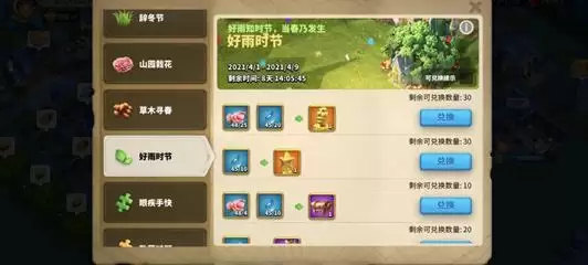 万国觉醒好雨时节兑换推荐 好雨时节换什么东西好？图片1