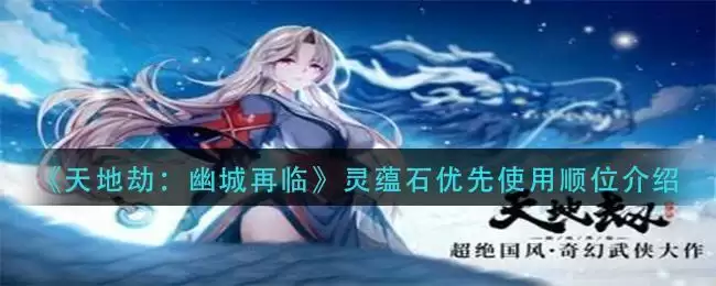 《天地劫：幽城再临》灵蕴石优先使用顺位介绍