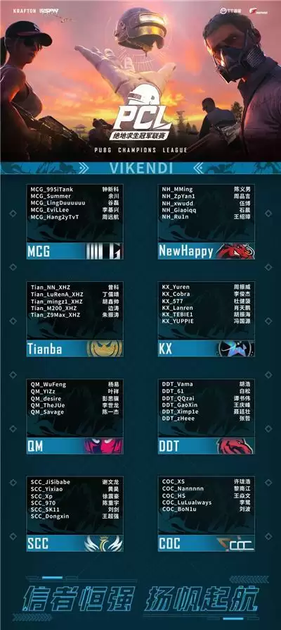 信者恒强，扬帆起航——2021 PCL春季赛再启征程！