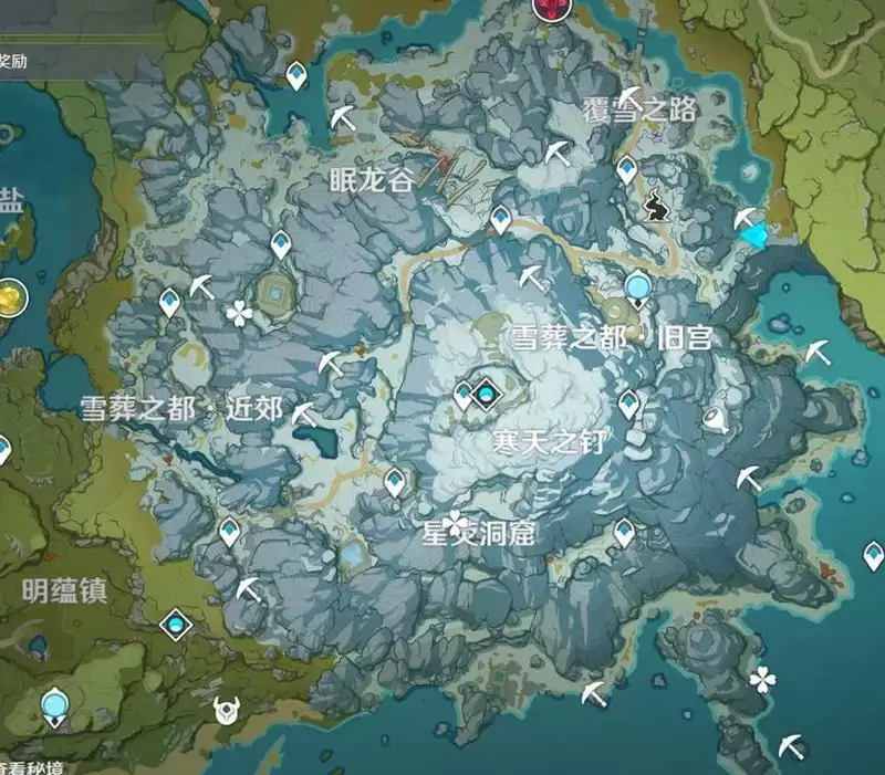 龙脊雪山星银矿石哪里最多