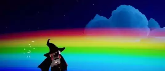 《光遇》站在彩虹上方法