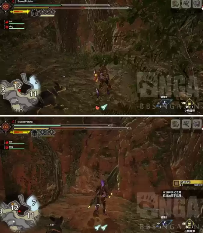 怪物猎人崛起水没林手记簿位置详细介绍