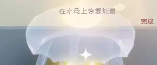 光遇在水母上恢复能量任务怎么完成