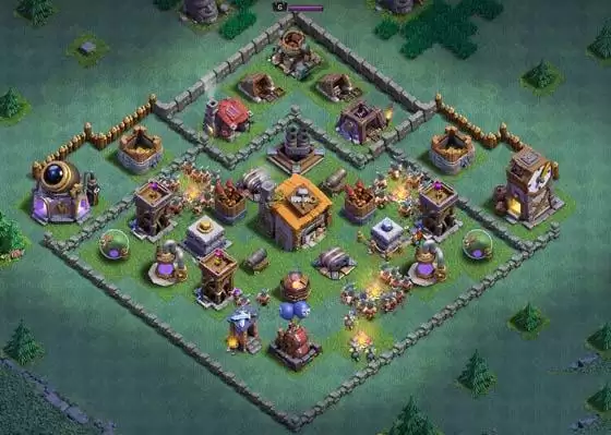 部落冲突建筑6本布局