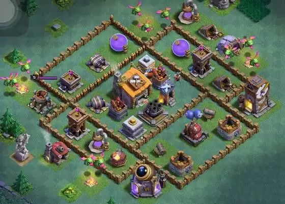 部落冲突建筑6本布局