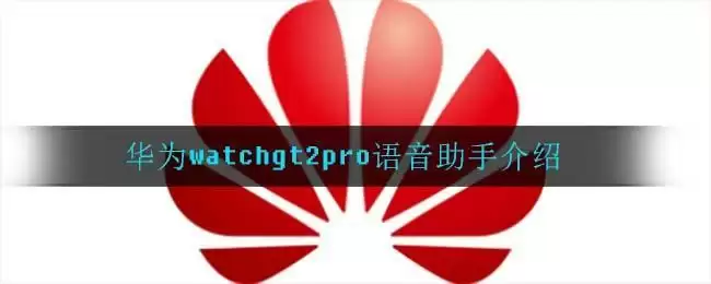 华为watchgt2pro语音助手介绍