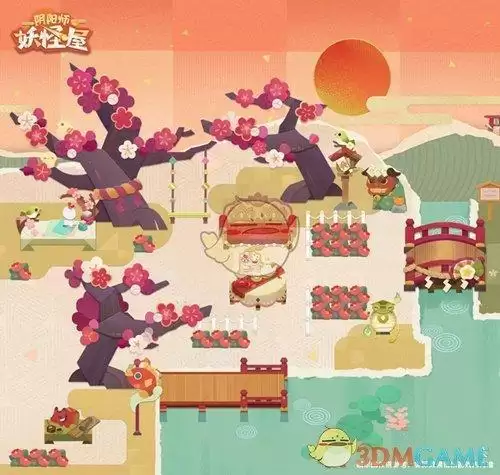 《阴阳师：妖怪屋》春季庭院装饰获取攻略