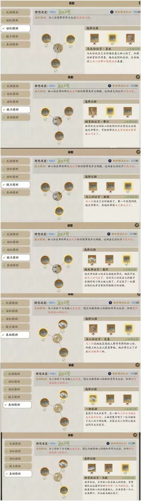 天涯明月刀手游林心怡案怎么触发?林心怡案凶手证据攻略大全图片4