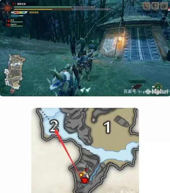 怪物猎人崛起全营地位置和部分隐藏路线分享