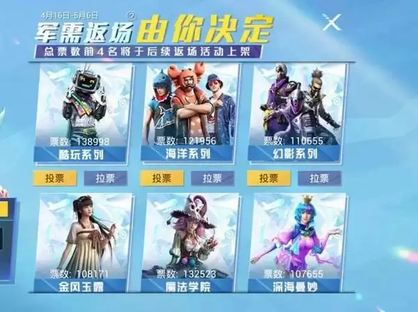 和平精英数码大师什么时候返场？数码大师军需返场投票排名介绍图片2