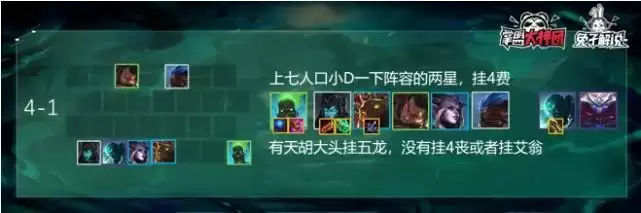 云顶之弈s5赛季最新龙族大师阵容玩法介绍