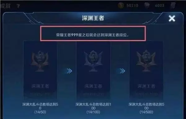 王者荣耀深渊王者真的有吗?深渊王者段位图片及成就达成攻略图片1