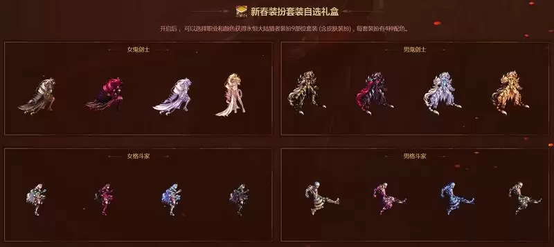 dnf年套礼包内容2021