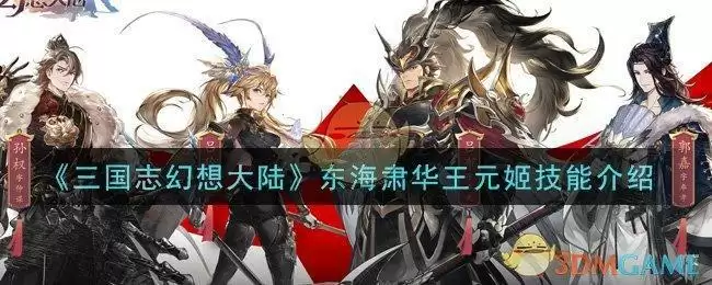 《三国志幻想大陆》东海肃华王元姬技能介绍