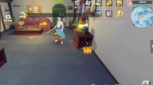 航海王热血航线风车村宝藏探寻宝箱位置一览