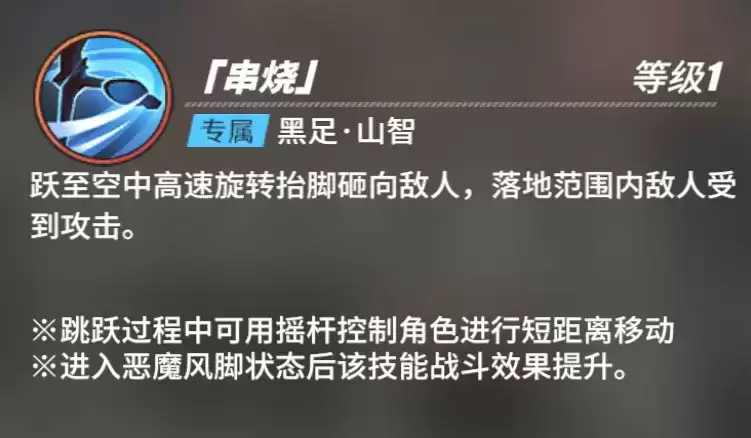 《航海王热血航线》黑足·山智角色介绍