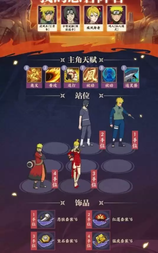 火影忍者忍者新世代斗技T0阵容分享