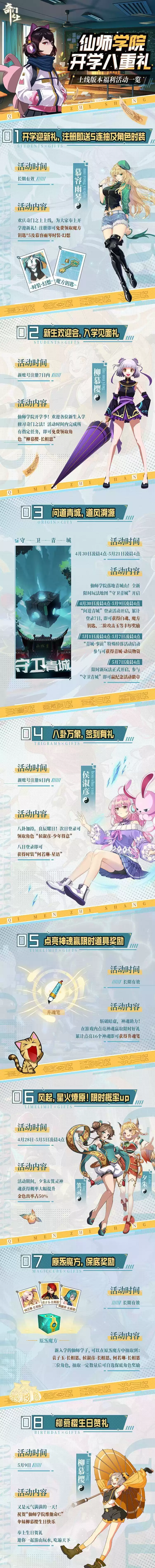 奇门之上公测开服福利汇总及领取方式一览