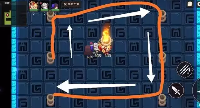 坎公骑冠剑迷宫4通关方法攻略