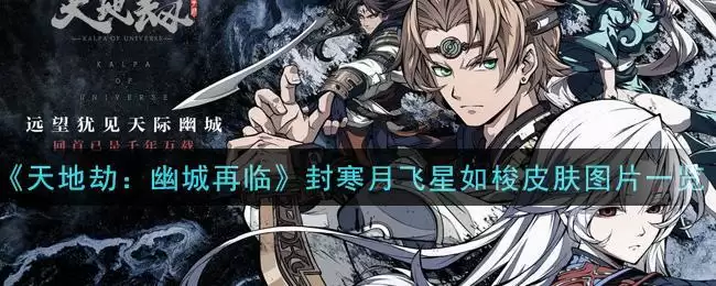 《天地劫:幽城再临》封寒月飞星如梭皮肤图片一览