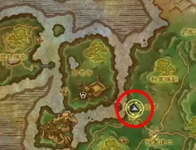 魔兽世界雷神岛传送门怎么接