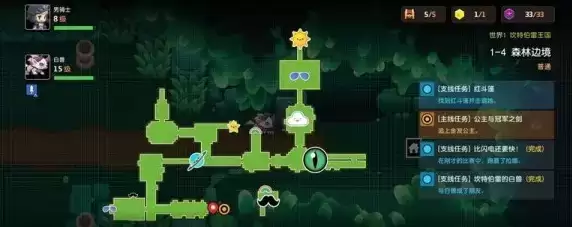 《坎公骑冠剑》1-4森林边境通关攻略