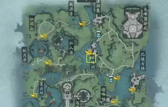 《天涯明月刀手游》鲥鱼垂钓位置介绍